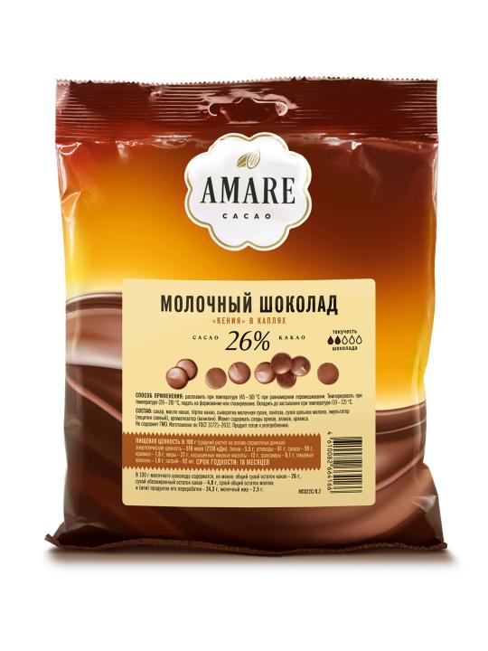 Amare шоколад молочный 